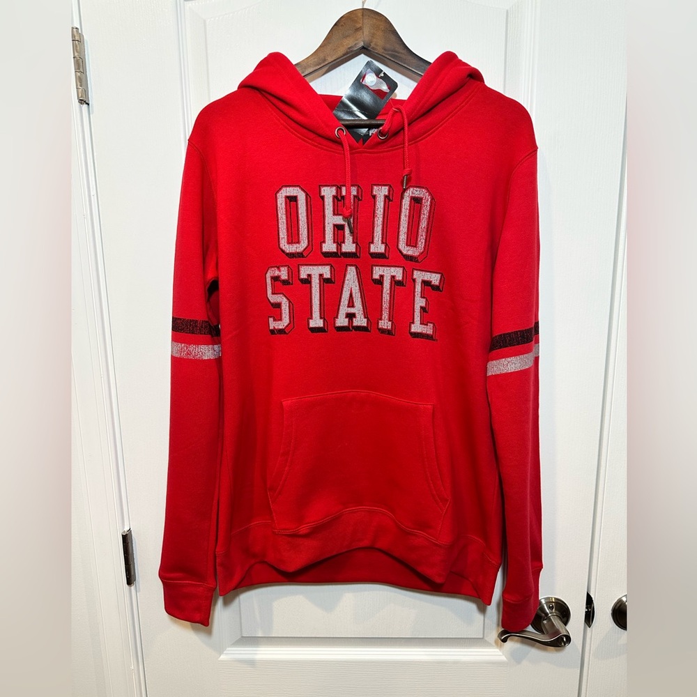 Ohio State Scarlet and Gray Collegiate License Product Men’s Hoodie, Size: XL